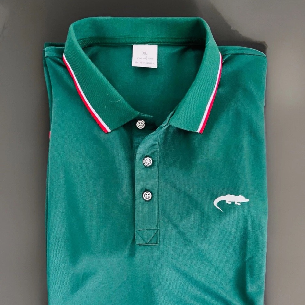 Psycho Bunny Gecko, Pique Polo in Ponderosa Pine size XL